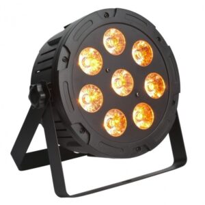 LIGHT4ME PENTA PAR 8x12W MKII RGBWA - RGB LED prožektorius