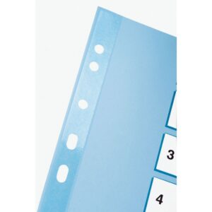 Skiriamieji lapai Esselte MYLAR, A4, kartoniniai 1-10 skaičiai PP, įvairių spalvų - Image 2