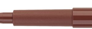 Rašiklis piešimui Faber-Castell PITT Artist Pen B, teptukinis, #169 Caput Mortuum - Image 2