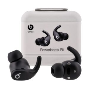 Apple Powerbeats Fit Jet Black - ausinės, juodos - Image 1