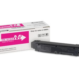 KYOCERA toneris TK-5150M 1T02NSBNL0 10000 Originalus Rausvai raudona - Image 2