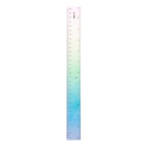 Liniuotė DELI H654, 30cm, įvairių spalvų - Image 2