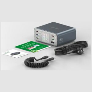 Charging station 4smarts Desk Charger Lucid GaN DIY 360W 5xUSB-C 1xUSB-A gray - Image 5