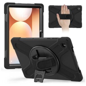 Dėklas 4smarts Rugged Dėklas Grip for Samsung Galaxy Tab A11+ juodos spalvos - Image 1