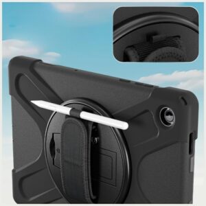 Dėklas 4smarts Rugged Dėklas Grip for Samsung Galaxy Tab A11+ juodos spalvos - Image 3