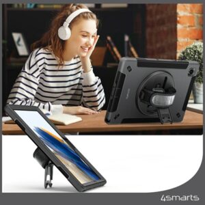 Armored case with handle 4smarts Rugged Dėklas Grip for Samsung Galaxy Tab S10 Lite / S10 FE / S9 FE / - Image 4