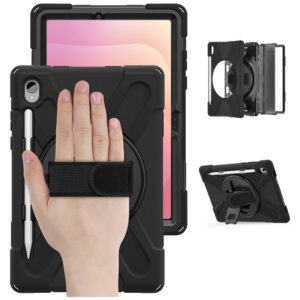Armored Dėklas with handle 4smarts Rugged Dėklas Grip for Samsung Galaxy Tab S11 juodos spalvos - Image 3