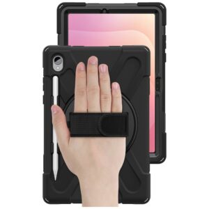 Armored Dėklas with handle 4smarts Rugged Dėklas Grip for Samsung Galaxy Tab S11 juodos spalvos - Image 4