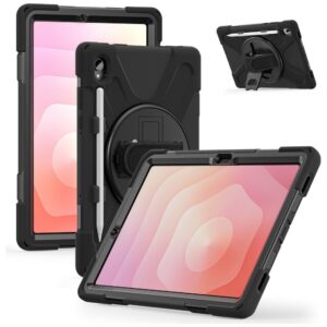 Armored Dėklas with handle 4smarts Rugged Dėklas Grip for Samsung Galaxy Tab S11 juodos spalvos - Image 5