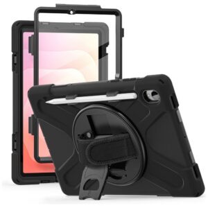 Armored Dėklas with handle 4smarts Rugged Dėklas Grip for Samsung Galaxy Tab S11 juodos spalvos - Image 7