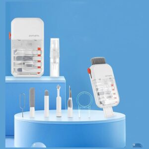 Multifunctional cleaning set 4smarts 10in1 for phones and devices baltos spalvos - Image 6