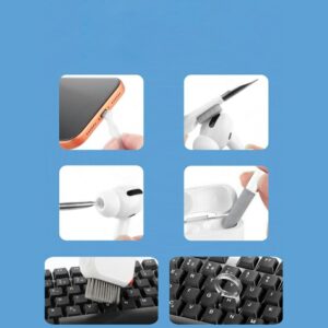 Multifunctional cleaning set 4smarts 10in1 for phones and devices baltos spalvos - Image 7