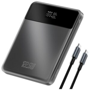 Powerbank 4smarts Enterprise Slim 20000mAh 122.5W, space pilkos spalvos - Image 1