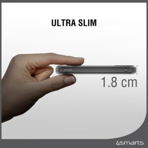 Powerbank 4smarts Enterprise Slim 20000mAh 122.5W, space pilkos spalvos - Image 2