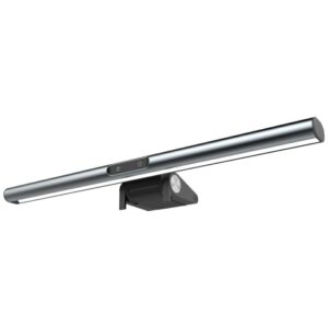 Monitoriaus šviestuvas 4smarts LightBar sidabro spalvos - Image 2