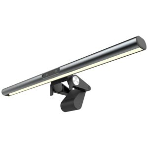 Monitoriaus šviestuvas 4smarts LightBar sidabro spalvos - Image 3