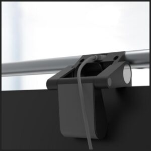 Monitoriaus šviestuvas 4smarts LightBar sidabro spalvos - Image 8