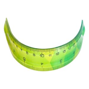 Liniuotė DELI, 20 cm, EcoPVC, lanksti - Image 4