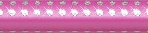 *Grafitinis pieštukas Faber-Castell Jumbo Sparkle, rožinės spalvos - Image 2