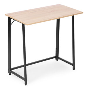 Foldable Computer Desk 80x45 cm Laptop Table Loft Style ModernHome - Image 5
