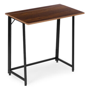 Foldable Computer Desk 80x45 cm Laptop Table Loft Style ModernHome - Image 5