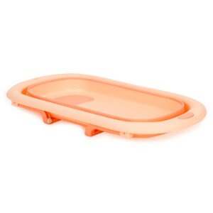 Children's bathtub foldable with drain Ecotoys pink - Image 5