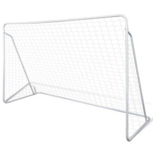Futbolo vartai su tinklu 240x160 cm, MOVEPRO - Image 5