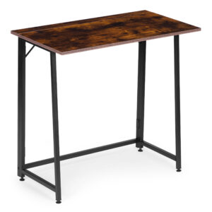 Foldable Computer Desk 80x45 cm Laptop Table Loft Style ModernHome - Image 5