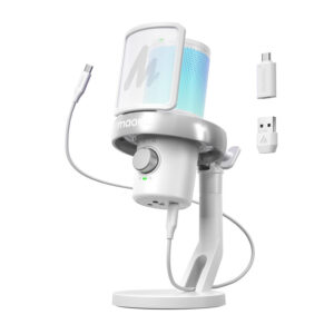 Maono DM40 Pro mikrofonas baltos spalvos - Image 2