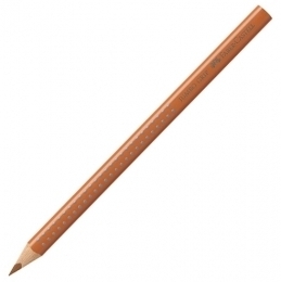 Akvarelinis pieštukas Faber-Castell GRIP Jumbo, 1vnt, šv. rudas
