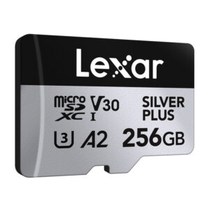 Karta pamięci Lexar High-Performance Silver Plus microSDXC 256GB + adapter - Image 3