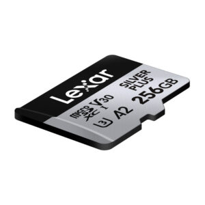 Karta pamięci Lexar High-Performance Silver Plus microSDXC 256GB + adapter - Image 4
