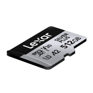 Karta pamięci Lexar High-Performance Silver Plus microSDXC 512GB + adapter - Image 4