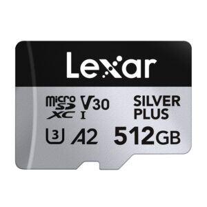 Karta pamięci Lexar High-Performance Silver Plus microSDXC 512GB + adapter - Image 2