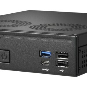 Shuttle XPС slim DH610V2 asmeninio kompiuterio / darbo stoties platforma 1,35L dydžio kompiuteris Juoda Intel H610 LGA 1700 - Image 3