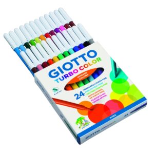 Flomasteriai Fila Giotto Turbo Color, 24 spalvos - Image 2