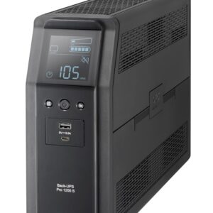 APC BACK UPS PRO BR 1200VA nepertraukiamo maitinimo resursai (UPS) „Line-Interactive“ 1,2 kVA 720 W 8 AC išvestis(ys / čių) - Image 2