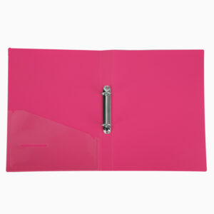Plastikinis žiedinis segtuvas DELI Rio A4/2,8cm 2 žiedų, įvairių spalvų - Image 2