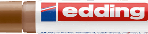 Akrilinis žymeklis edding 5300, rudos spalvos