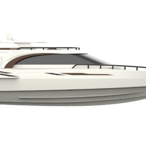 Amewi Rising Sun Cruise Yacht 380mm Radijo bangomis valdomas (RC) modelis Laive Elektrinis variklis - Image 3