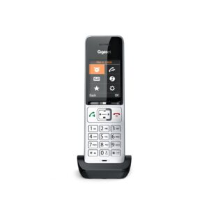 Gigaset COMFORT 500HX Analoginio ryšio / DECT telefonas Skambintojo ID Juoda, Sidabras