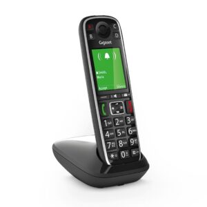 Gigaset E720 Analoginio ryšio / DECT telefonas Skambintojo ID Juoda - Image 3