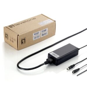 LevelOne POW-4801 maitinimo adapteris / inverteris Vidaus 60 W Juoda - Image 2