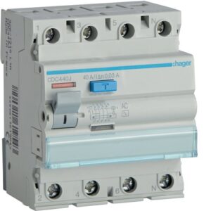 Hager CDC440J elektros spintos priedas
