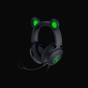 Razer Kraken Kitty V2 Pro Laisvų rankų įranga Vielinis Su lankeliu Žaidimams USB A tipo Juoda - Image 3