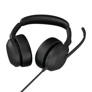 Jabra Evolve2 50 Laisvų rankų įranga Vielinis Su lankeliu Biuras / skambučių centras USB Type-C / USB Type-A Bluetooth Juoda - Image 2