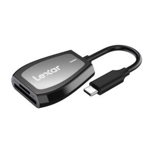 Lexar Dual-Slot SD/microSD Memory Card Reader, USB-C - Image 4