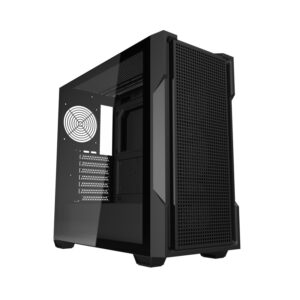 Darkflash DS900 Mesh kompiuterio korpusas be aušintuvų juodos spalvos