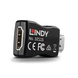 Lindy 32115 kabelių lizdinio / kištukinio jungčių tipo keitiklis HDMI Juoda - Image 2