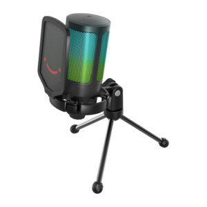 Fifine A6V condenser gaming microphone juodos spalvos - Image 3